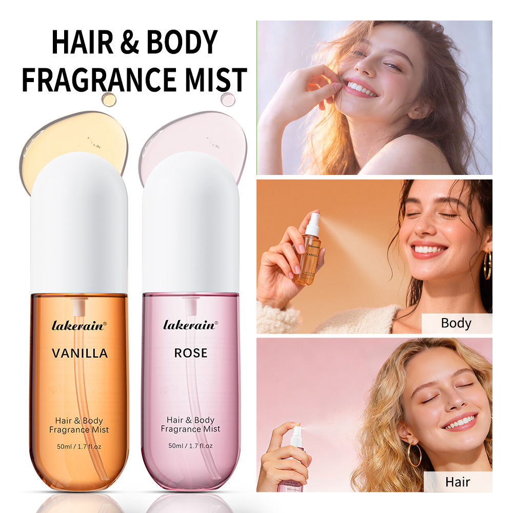 Perfume Fresh Fragrance - 50ml Vanilla Rose Fragrance Spray Hair