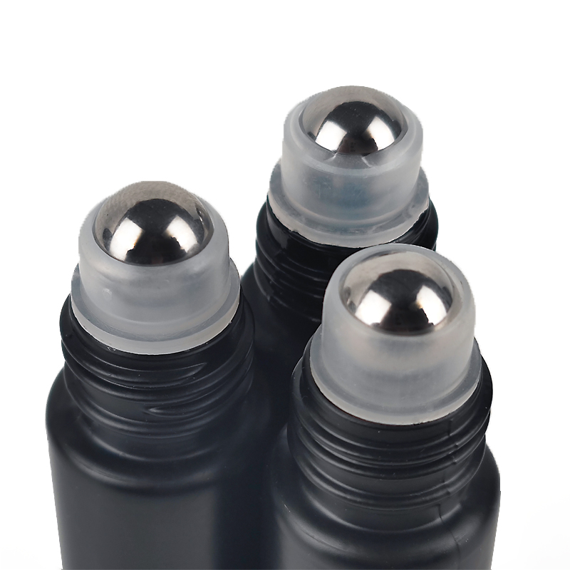 Attar Oil Roll On - 10/24/50pcs 10ml Black Frosted Thick Glass