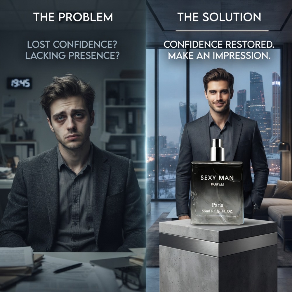 55ML Sexy Man Perfume Long-las - Perfume Fragrance Brands recension och pris