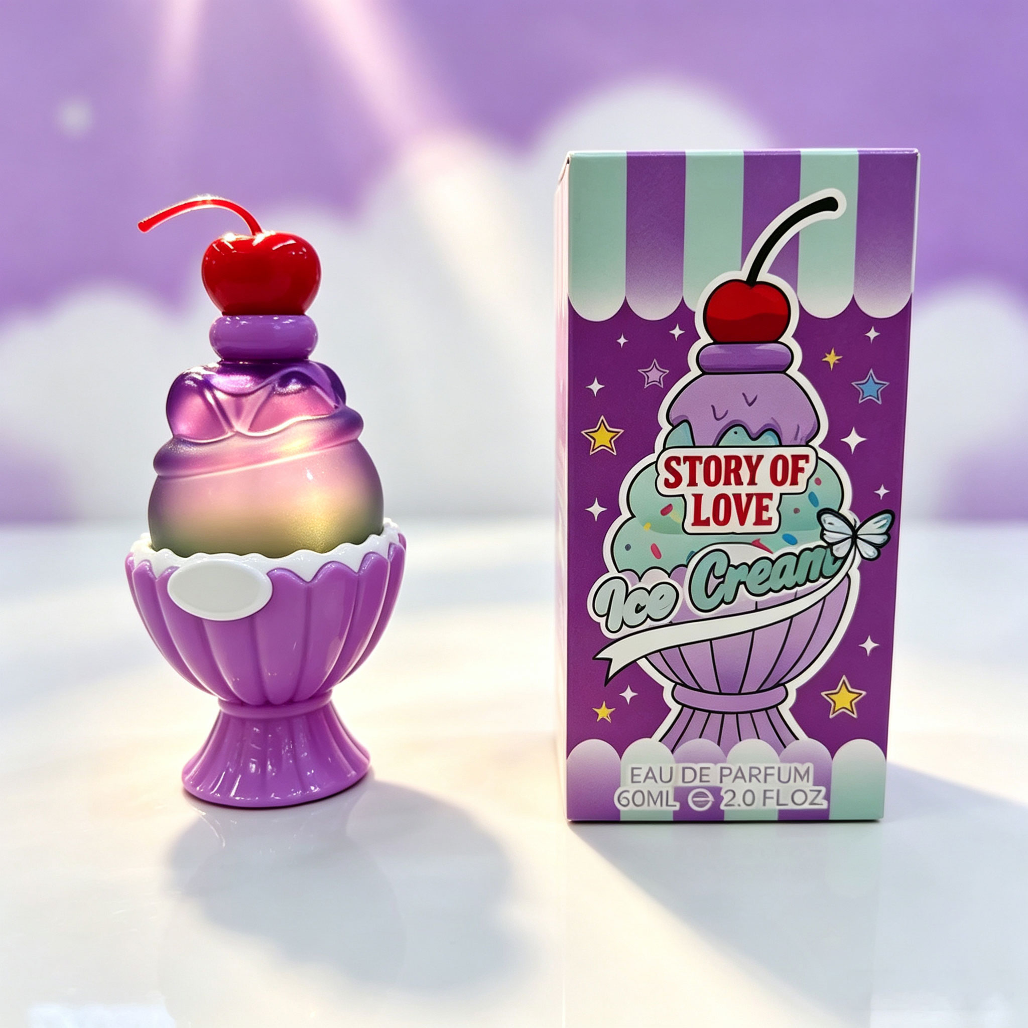Cute Ice Cream Shaped Eau De P - Perfume Decant Sample recension och pris