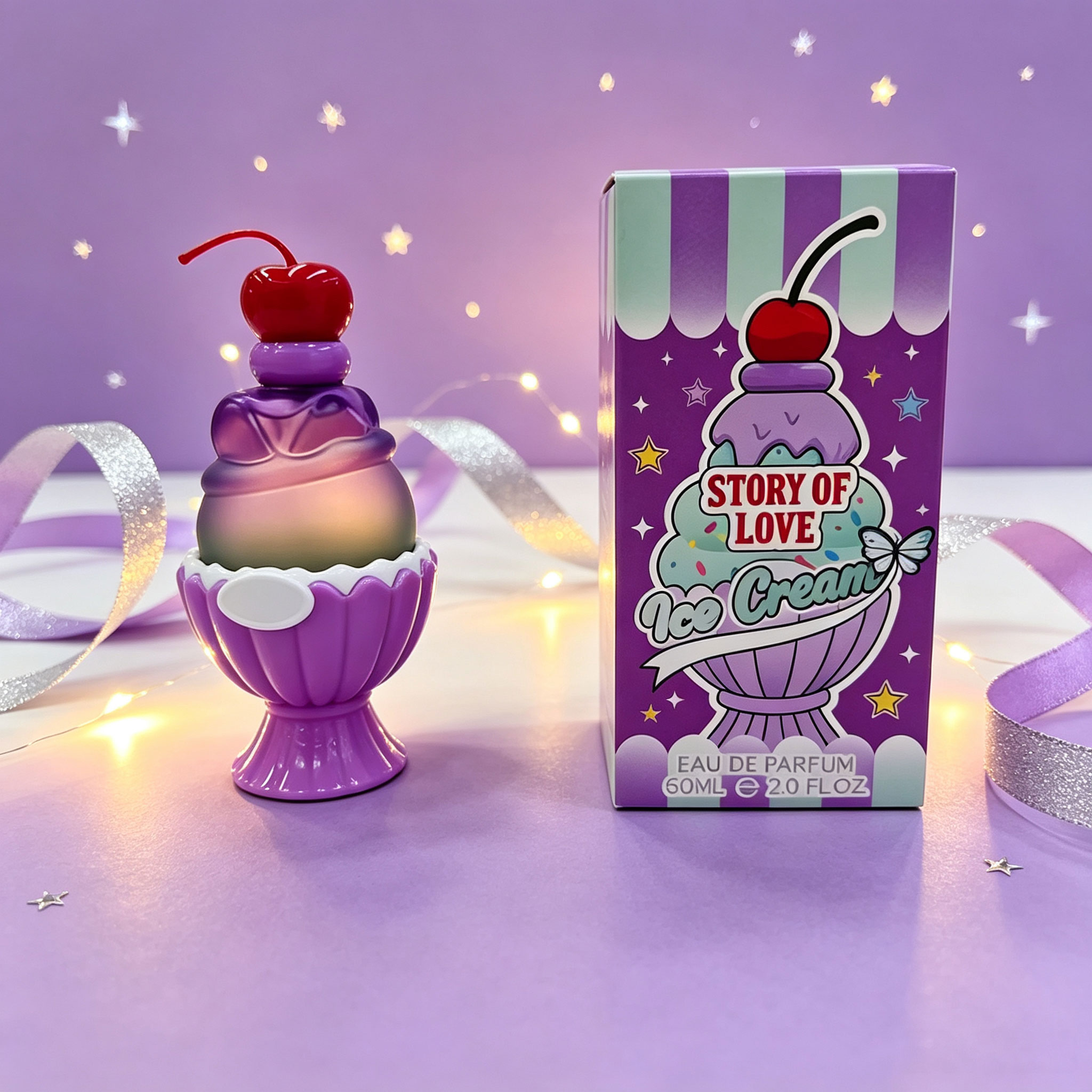 Cute Ice Cream Shaped Eau De P - Perfume Decant Sample recension och pris