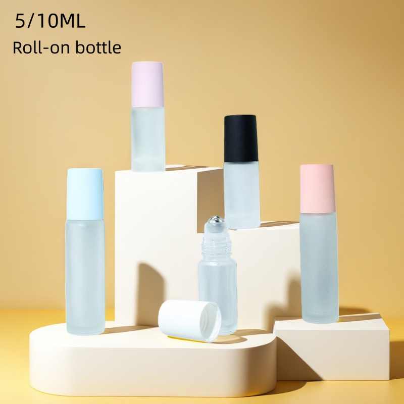 50pcs 5ml/10ml Thickened CLear - Attar Oil Roll On recension och pris