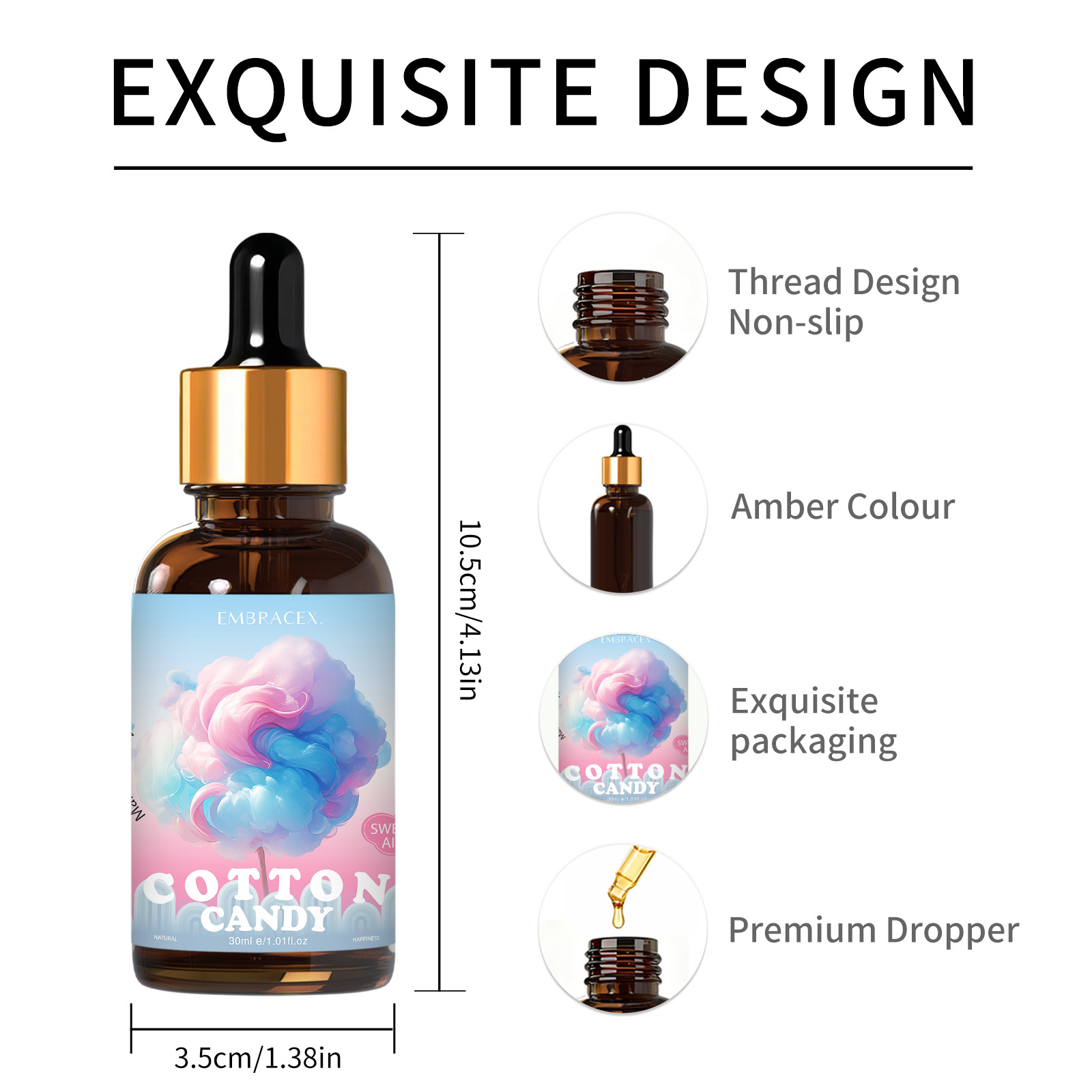 30ml Cotton Candy Fragrance Oi - Perfume Fragrance Oils For Candles recension och pris