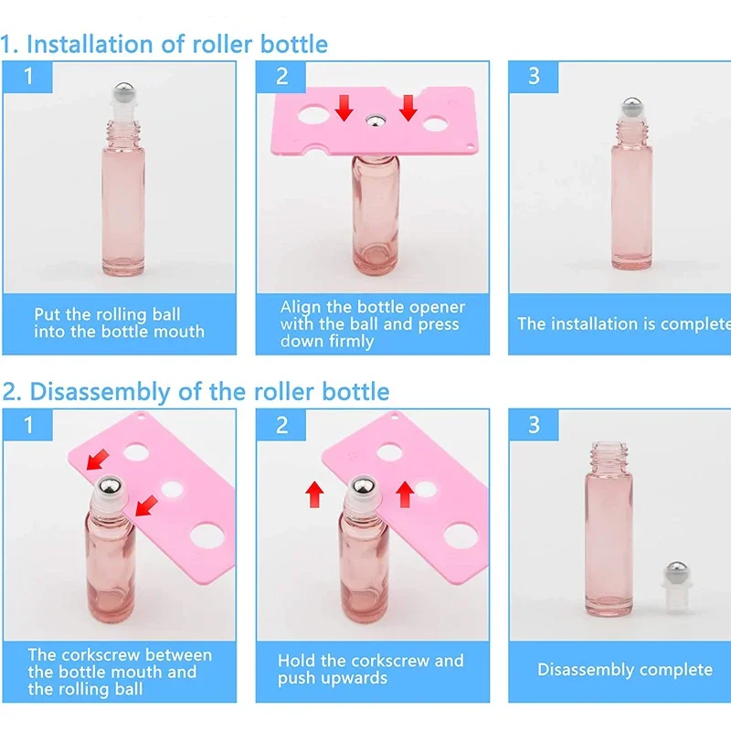 5Pcs 5ml 10ml Portable Frosted - Attar Oil Roll On recension och pris