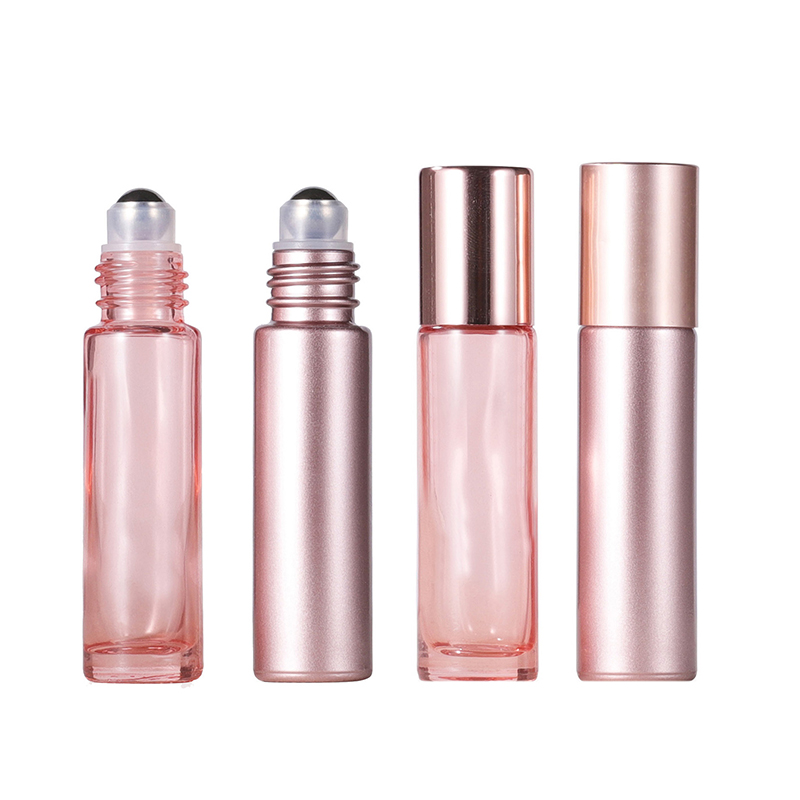 5/10ml Pink Glass Roll On Bott - Attar Oil Roll On recension och pris