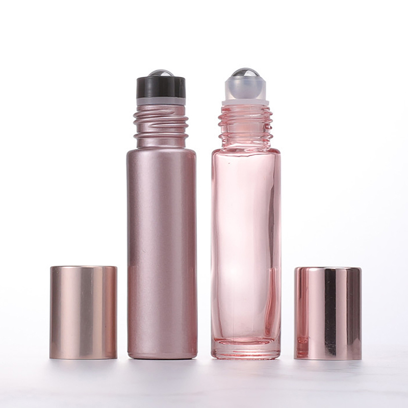 5/10ml Pink Glass Roll On Bott - Attar Oil Roll On recension och pris
