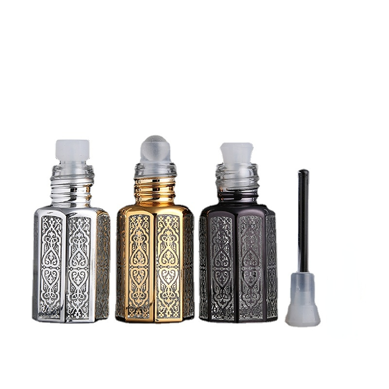3ML 6ML Gold Roll on Glass Ess - Attar Oil Roll On recension och pris