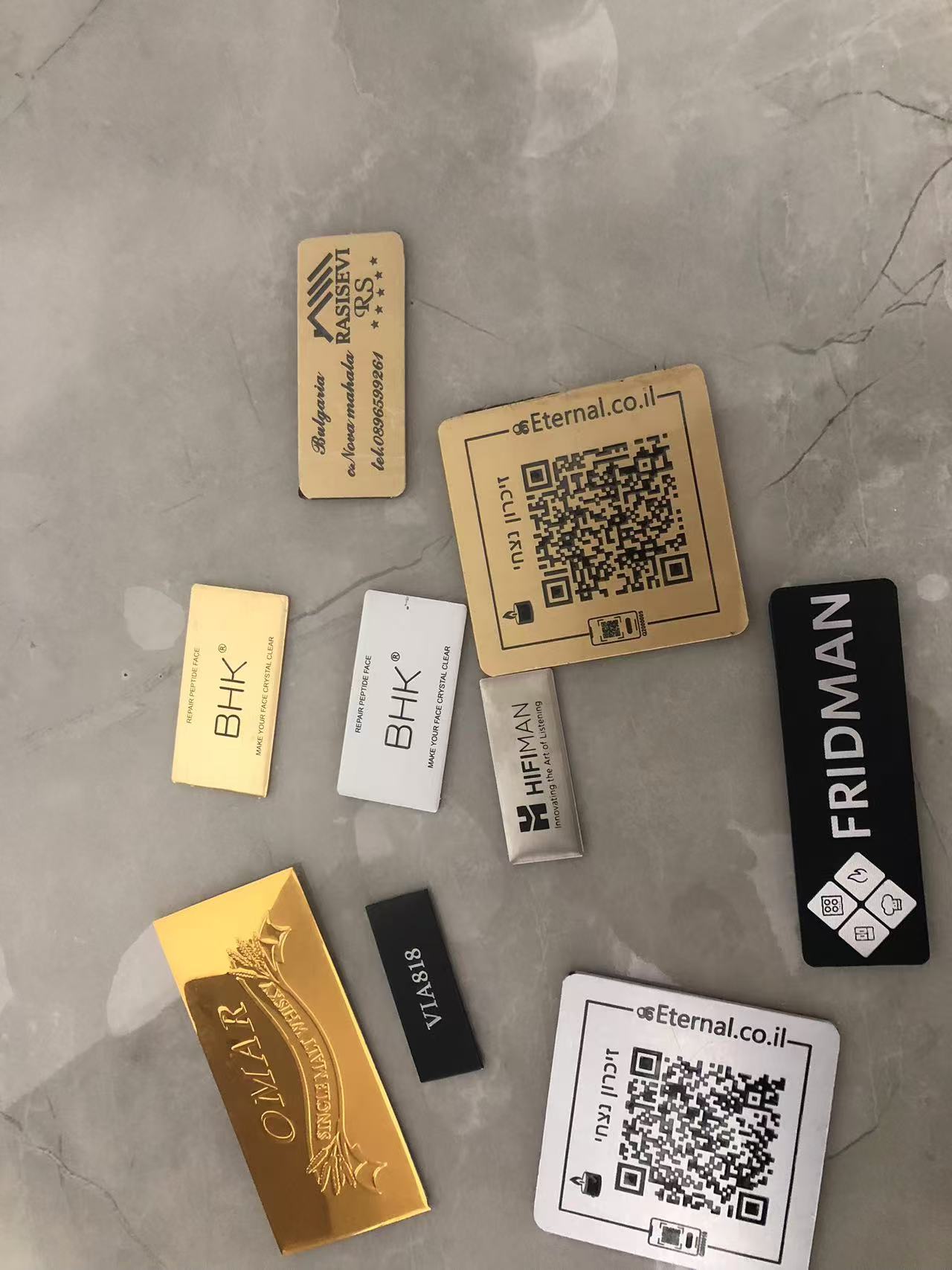 Metal Aluminum Plate Custom Lo - Perfume Decant Sample recension och pris