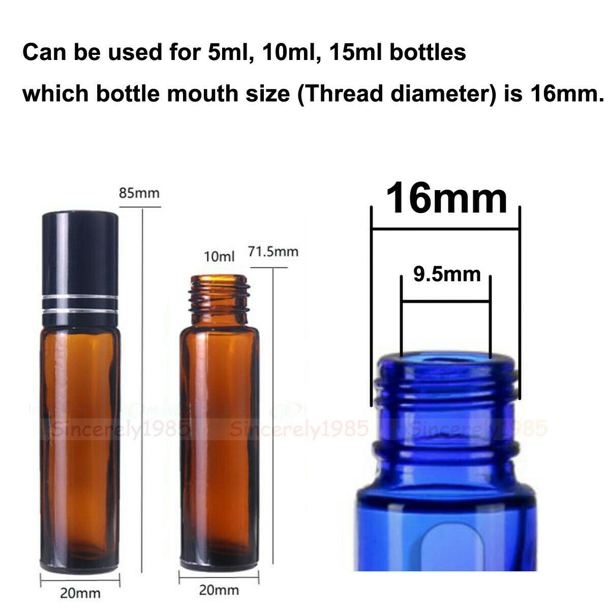 10X Natural Black Walnut Wood  - Attar Oil Roll On recension och pris