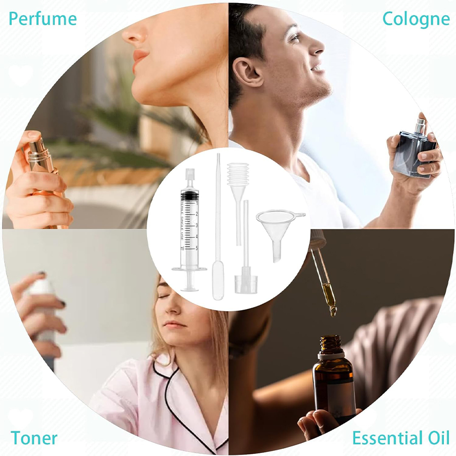 40Pcs/8Pcs Perfume Refill Pump - Perfume Decant Sample recension och pris