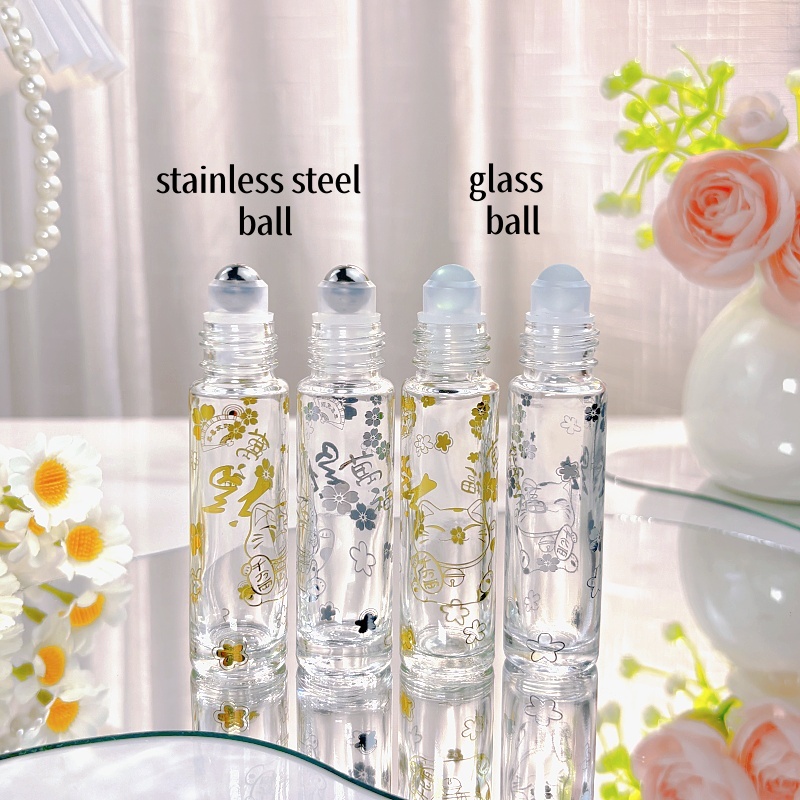 20pcs 10ml Clear Glass Roll-on - Attar Oil Roll On recension och pris