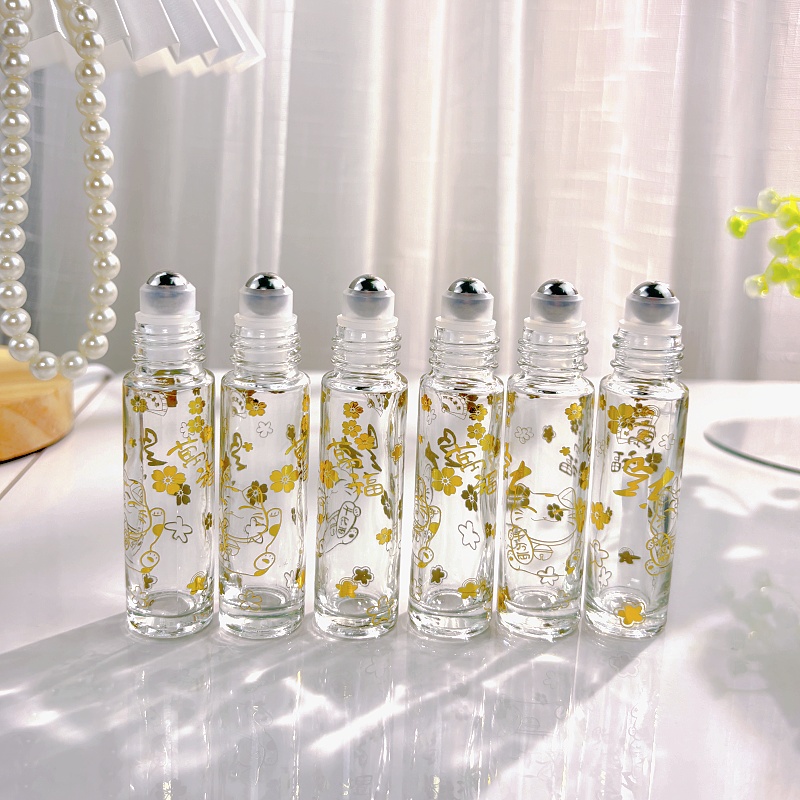 20pcs 10ml Clear Glass Roll-on - Attar Oil Roll On recension och pris