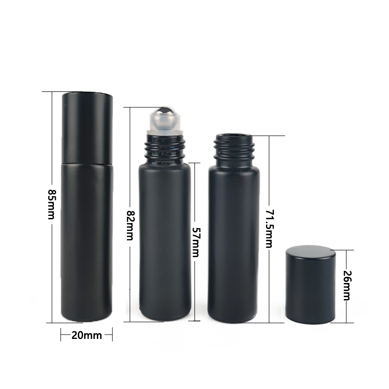 10/24/50pcs 10ml Black Frosted - Attar Oil Roll On recension och pris