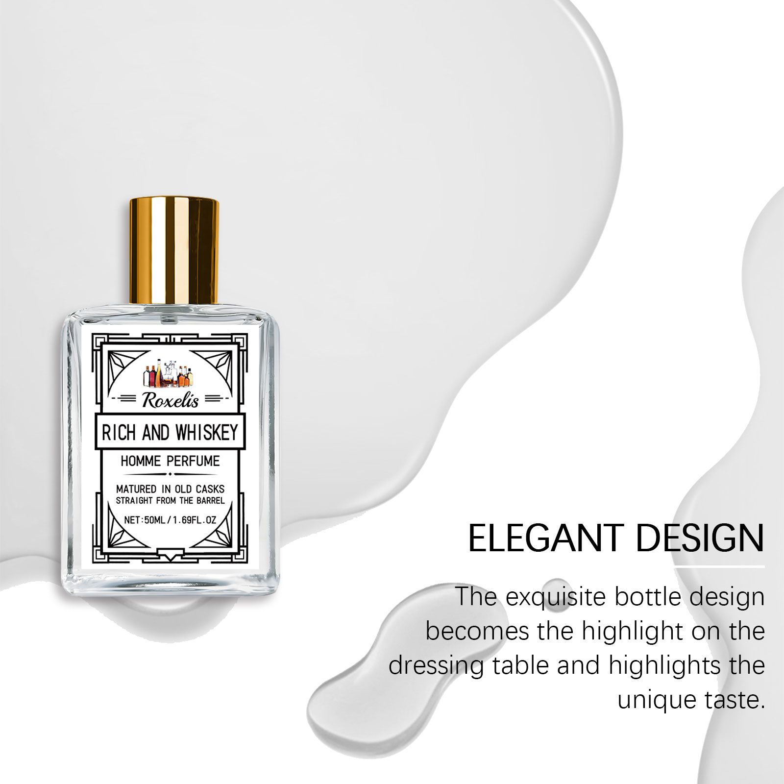 Roxelis 50ml Charm Whisky Men' - Perfume Fragrances recension och pris