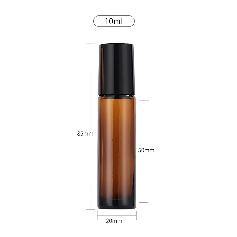 5PCS 10/15ml Amber Glass Empty - Attar Oil Roll On recension och pris
